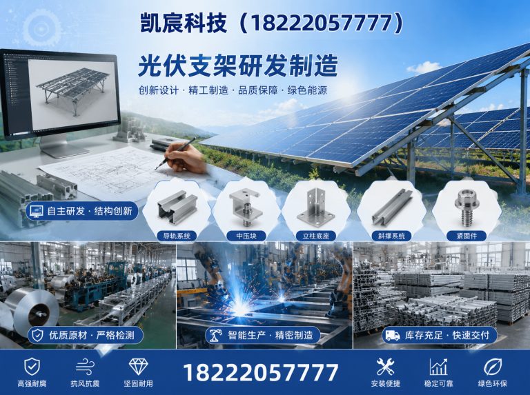 蓟州区光伏电站施工展示图